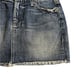 7 for all mankind bedazzled denim mini skirt size 27. Some distressing