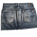 7 for all mankind bedazzled denim mini skirt size 27. Some distressing
