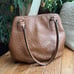 GAL Ostrich Shoulder Bag
