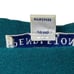 Pendleton Women Sz Large 100% Merino Wool Green V-Neck Pullover Sweater 715-662