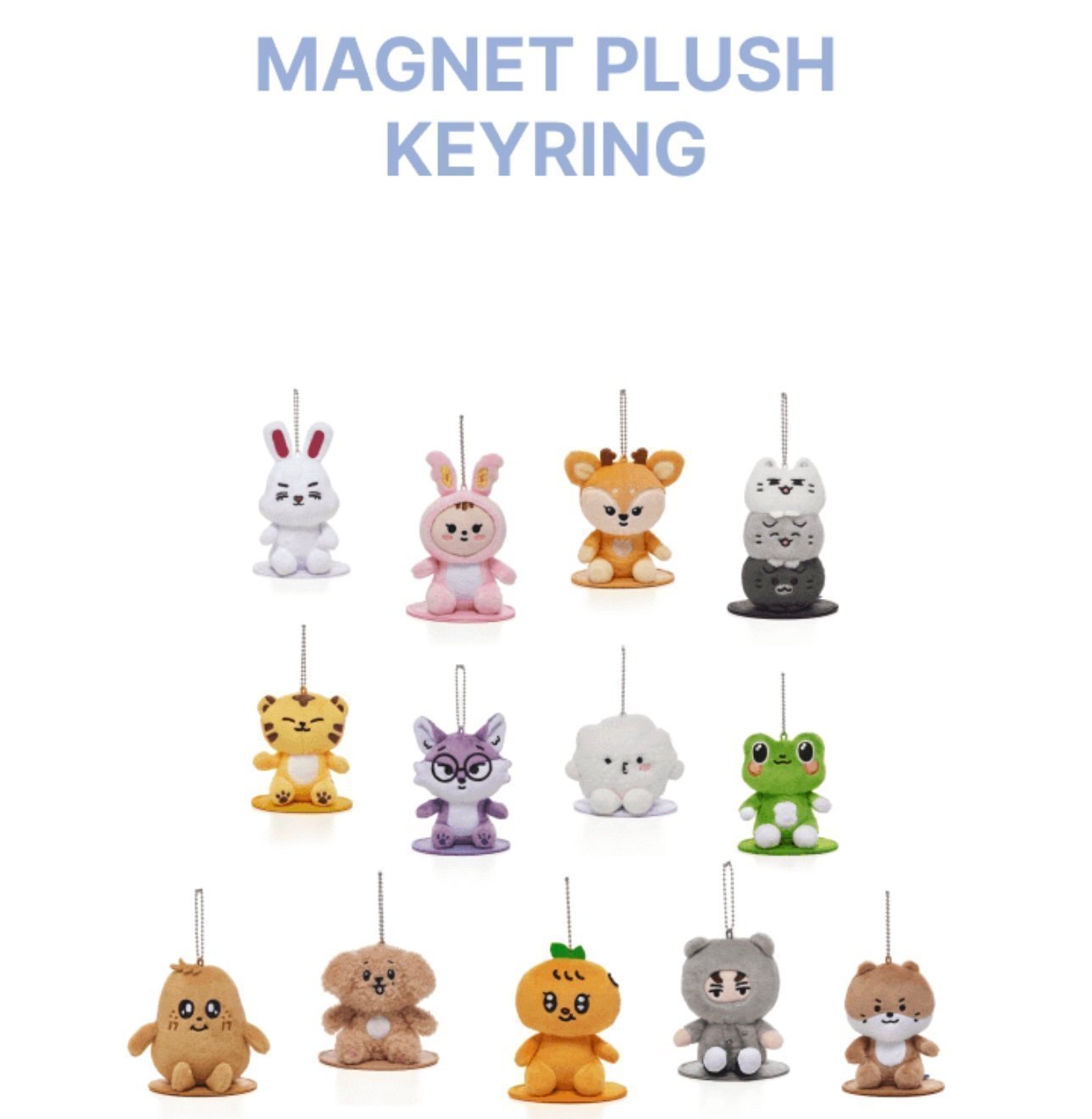 Seventeen Miniteen Nonver Magnetic Keyring (on hand)