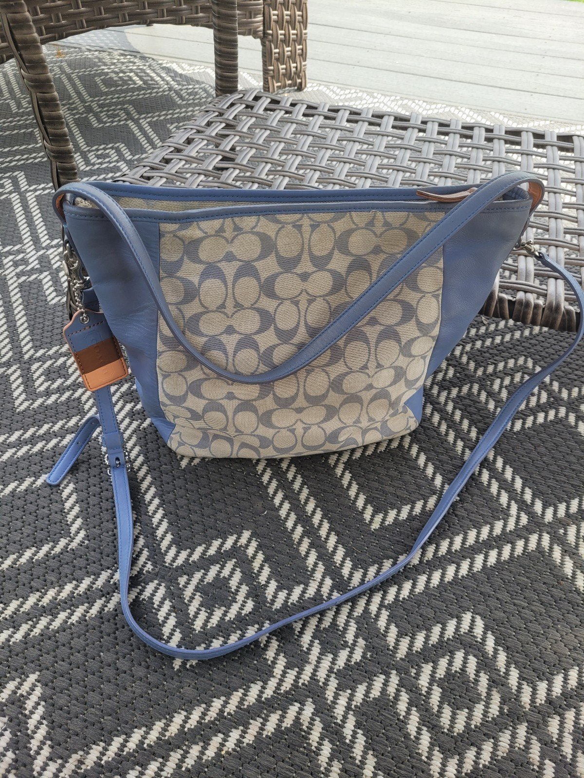Coach Signature Weekend Tote