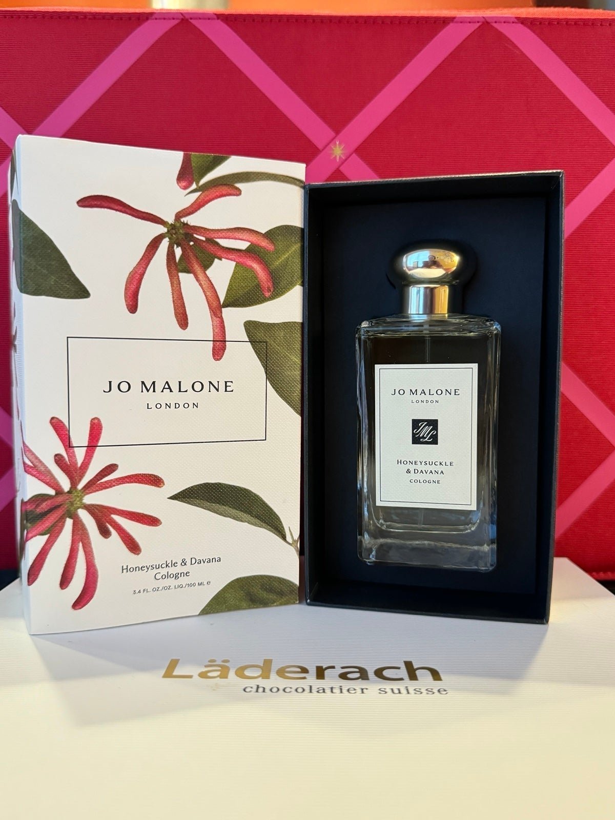 Jo Malone Honeysuckle & Davana Cologne 3.4oz/100ml New