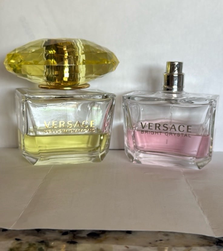 Versace Duo: Bright Crystal & Yellow Diamond