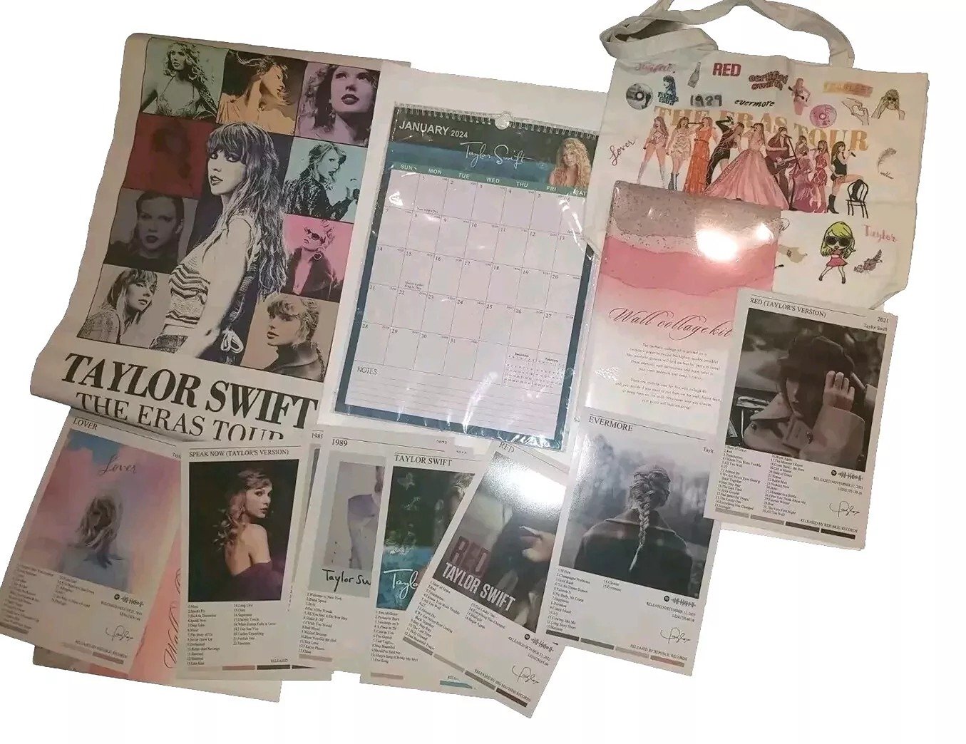 TAYLOR SWIFT SWIFTIE  1989 ERAS TOUR BUNDLE