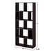 12-Cube Shelf Bookcase geometry Aesthetics-w8az