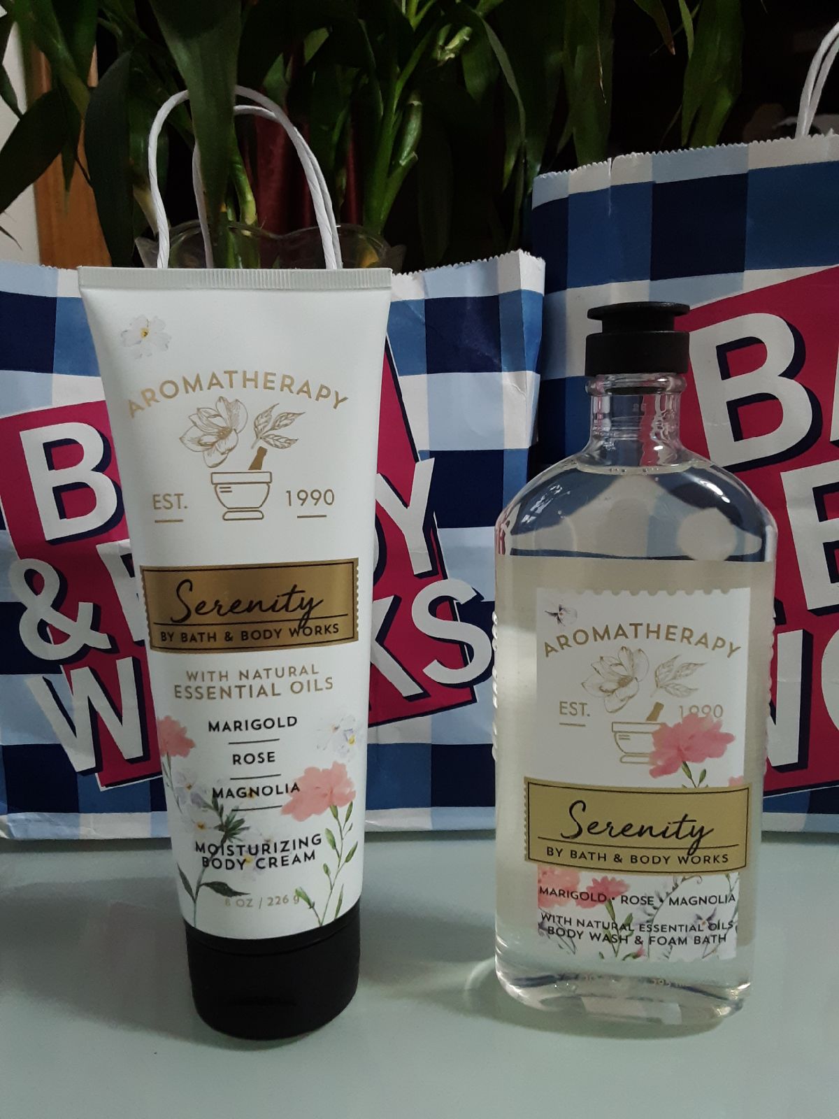 Bbw set of 2 serenity aromatherapy
