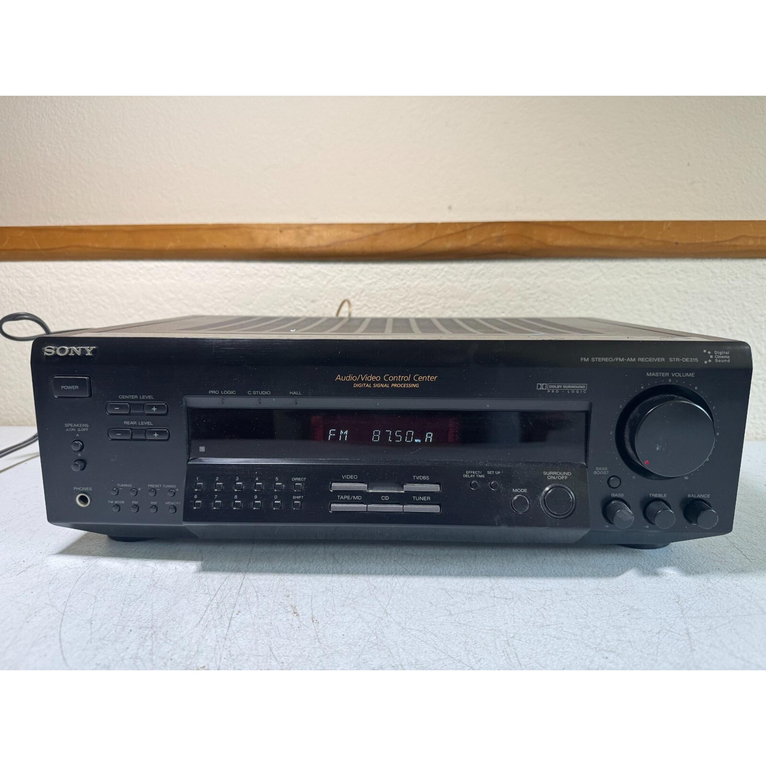 Sony STR-DE315 Receiver HiFi Stereo Vintage 5 Channel Home Theater Audio Radio