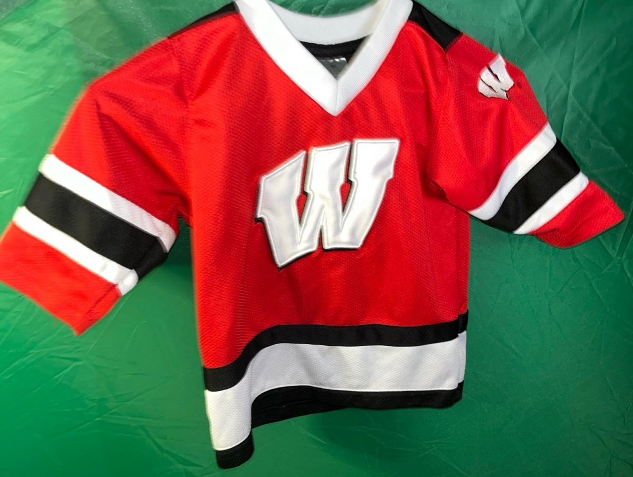 Kids Washington Hockey Jersey red/white/black