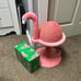 Cat Scratching Post, Pink Cat Scratcher Tree,