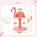 Cat Scratching Post, Pink Cat Scratcher Tree,