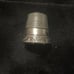 Vintage Sterling Silver Sewing Thimble- size 10