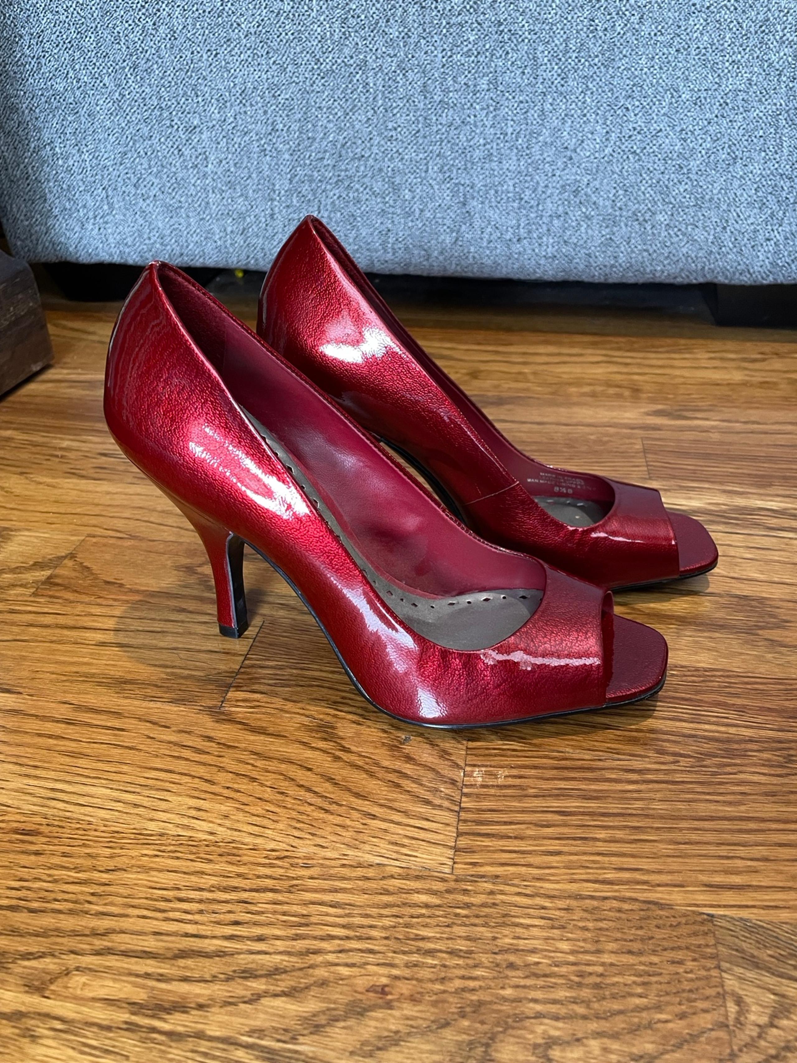 BCBGirls Red Patent Leather Pumps - 8.5