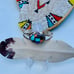 Southwestern inlay multi stone cuff