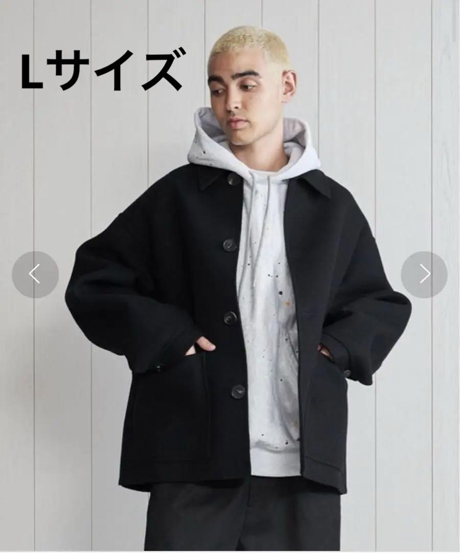 H BEAUTY&YOUTH Short Wool Coat Jacket Outerwear