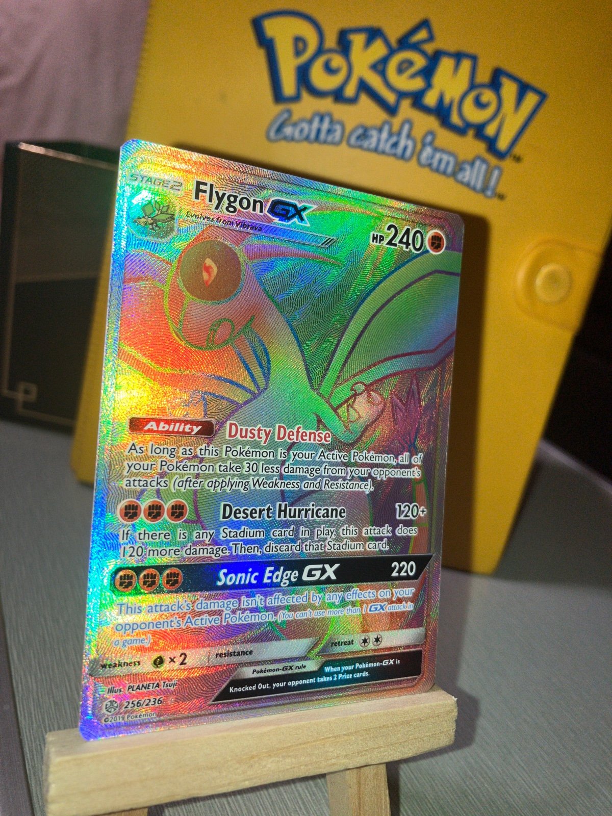 Flygon GX 256/236 ERROR- miscut