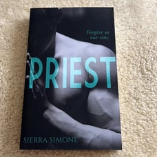 New OOP Priest by Sierra Simone Paperback Original Cover