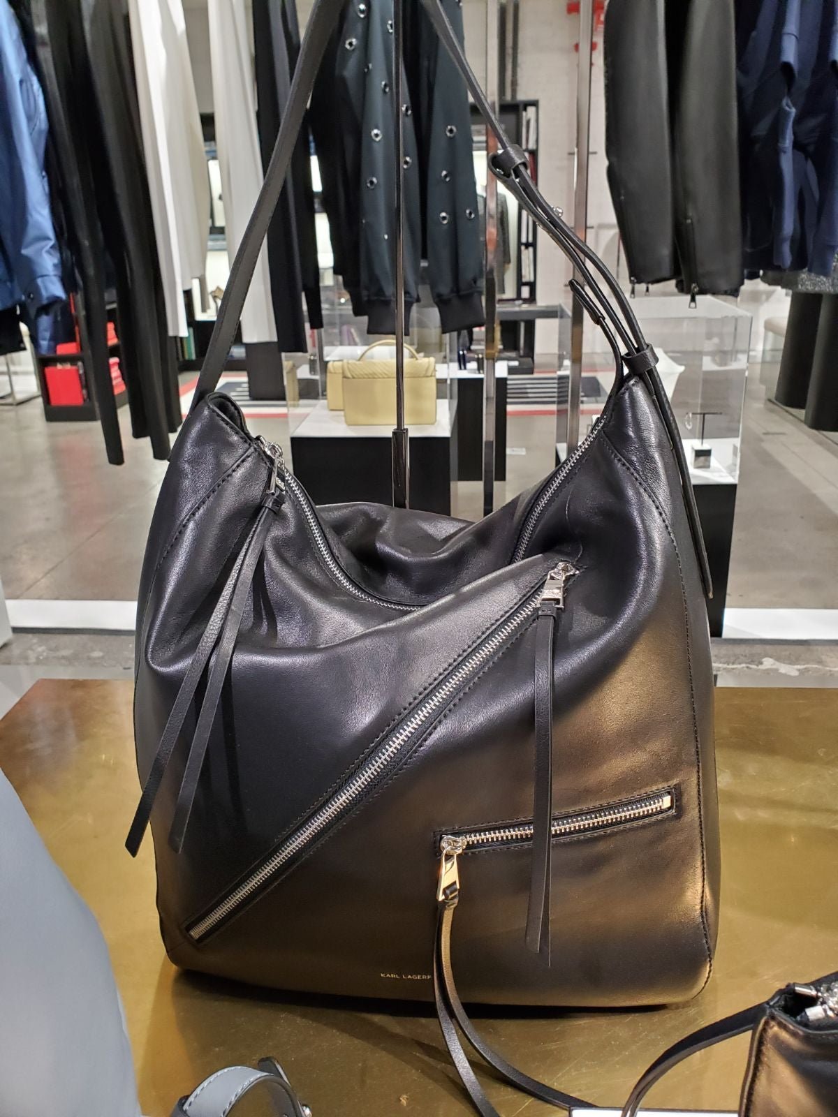 Karl Lagerfeld Odina Hobo - Black