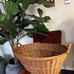 Vintage MCM Rustic Laundry Bakset