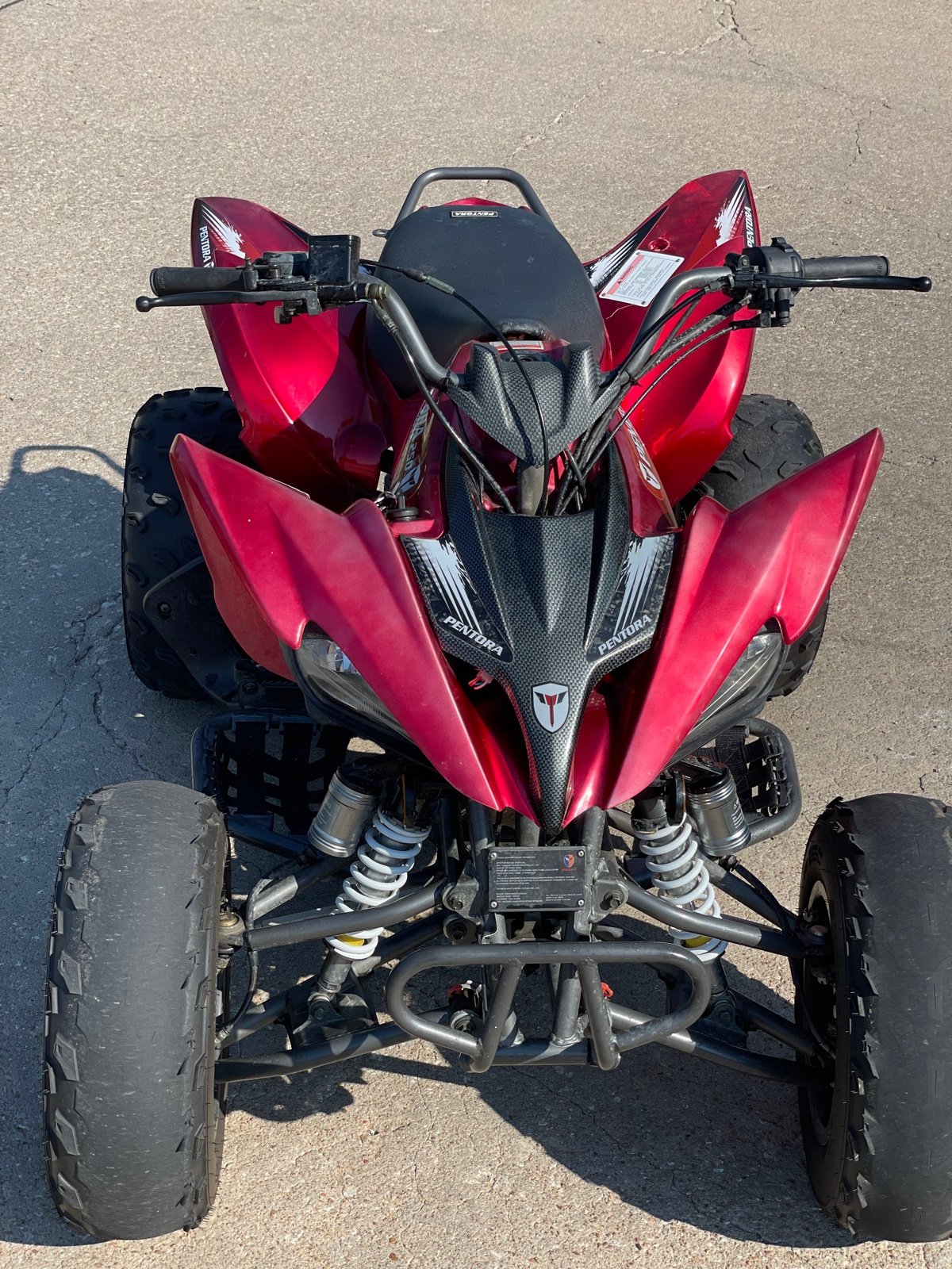 2017 Pentora 250cc four wheeler ATV .