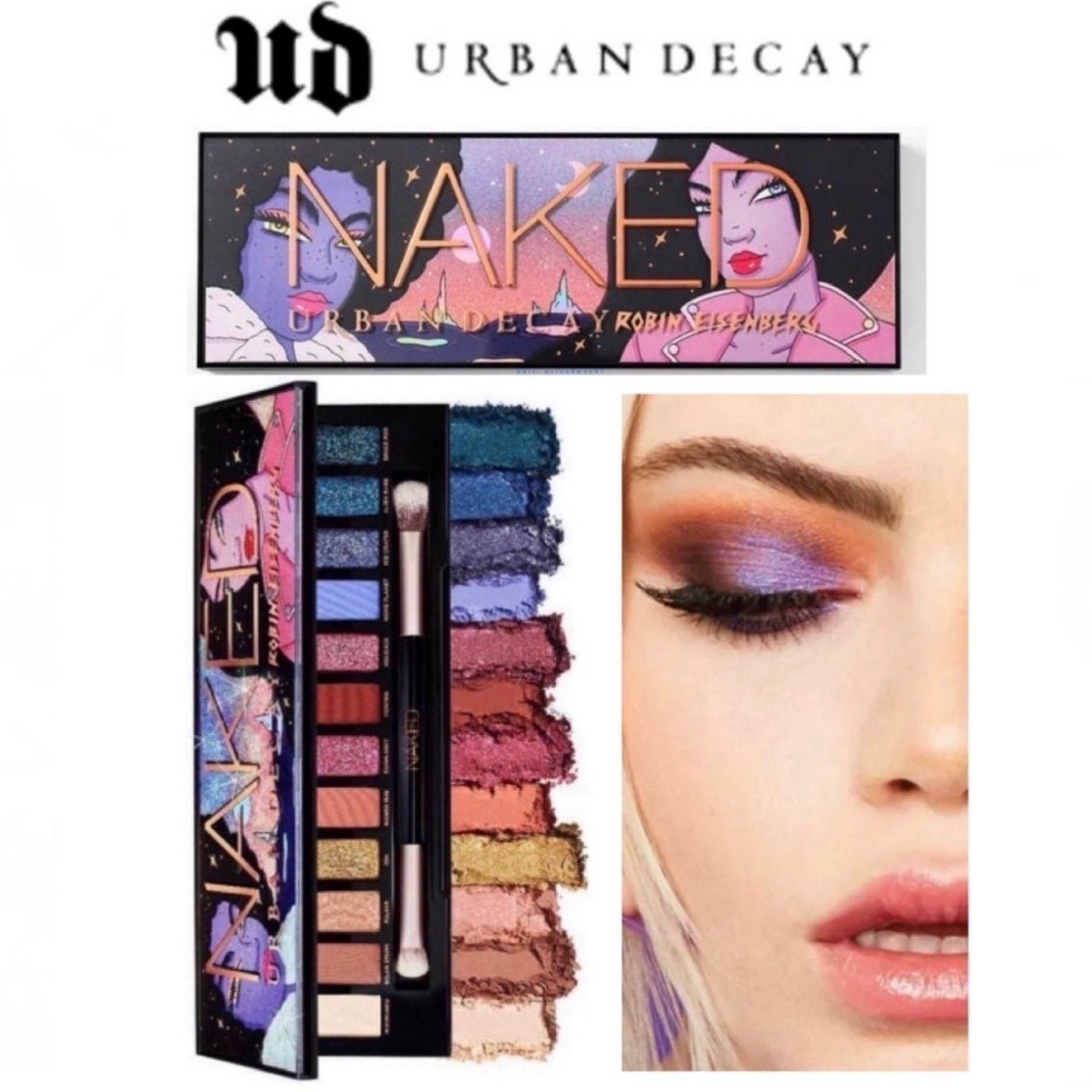 URBAN DECAY × ROBIN EISENBERG Naked Eyeshadow Palette *DISCONTINUED*
