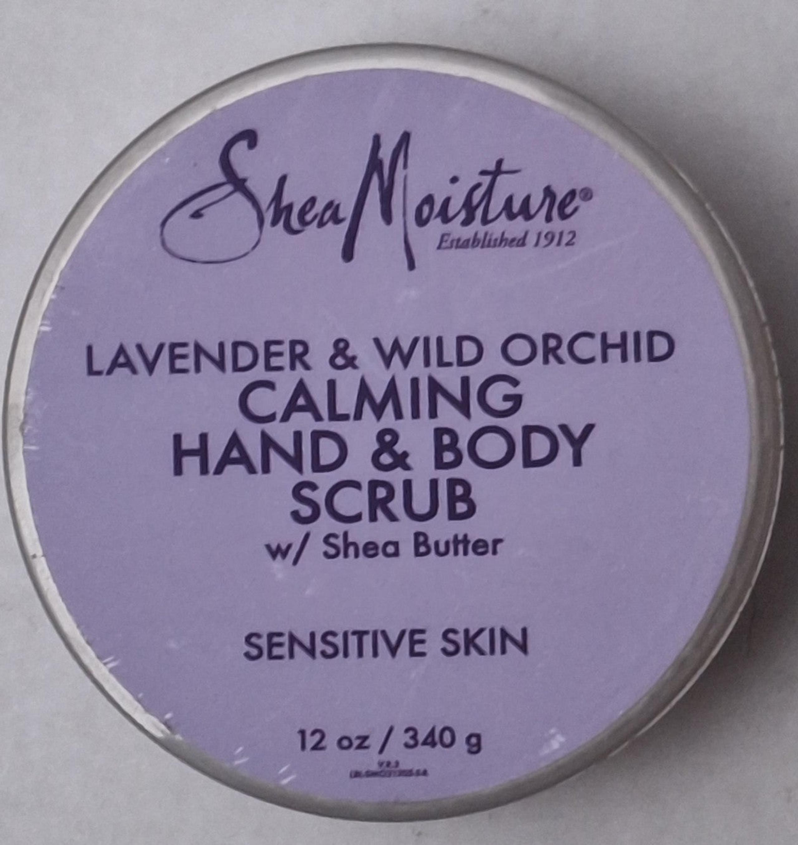 Shea Moisture body scrub