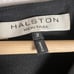 Halston Heritage Black Long Sleeve V-Neck Pleated A-Line Mini Dress Size 2