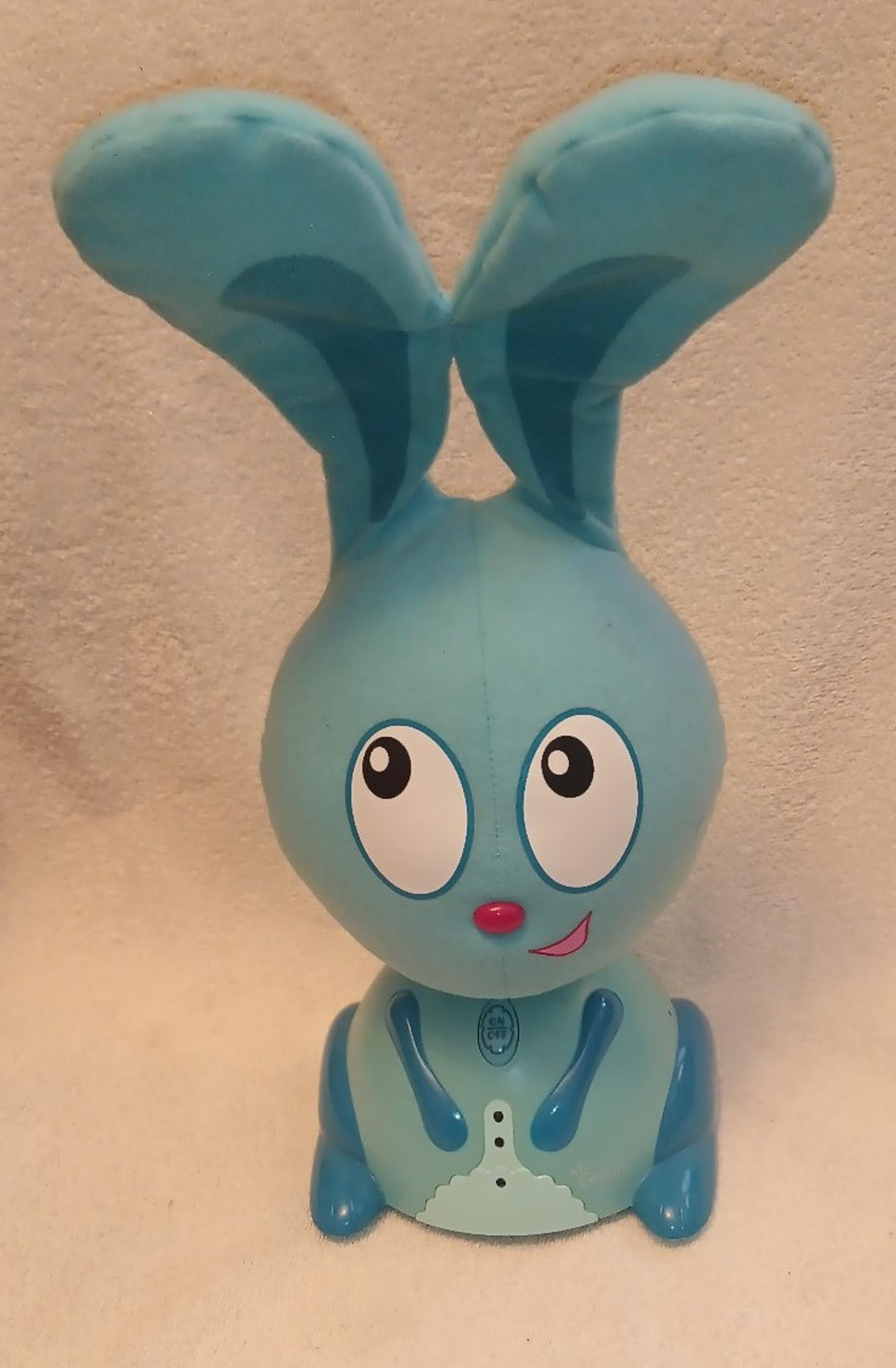 Hide-and-seek Jojo The Interactive Bunny By Quaps No Carrot Blue Bunny