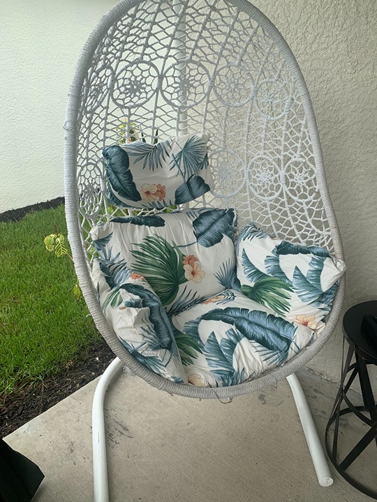 Hanging Chair Cushion, Cushions for Hanging Egg Chair,Washable Swing Chair