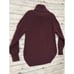 Alp N Rock Womens Simone Turtleneck Sweater Sz M Burgundy Ski Chunky Knit Warm