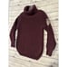 Alp N Rock Womens Simone Turtleneck Sweater Sz M Burgundy Ski Chunky Knit Warm