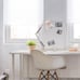 Globe Electric Architect 28 Matte Rose Swing Arm Desk Lamp