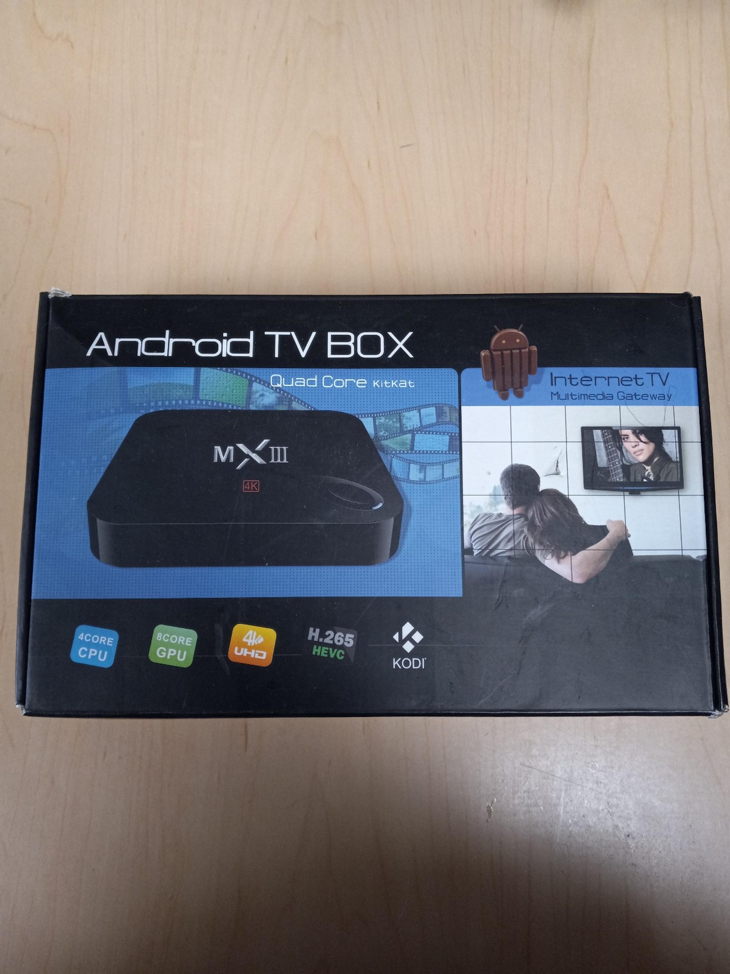 Android MXIII 4K Quad Core TV Box