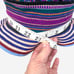 Colorful Adult Bucket Hat w/ Tassel Handwoven Handcrafted Vibrant Ethnic Boho