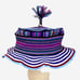 Colorful Adult Bucket Hat w/ Tassel Handwoven Handcrafted Vibrant Ethnic Boho