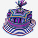 Colorful Adult Bucket Hat w/ Tassel Handwoven Handcrafted Vibrant Ethnic Boho