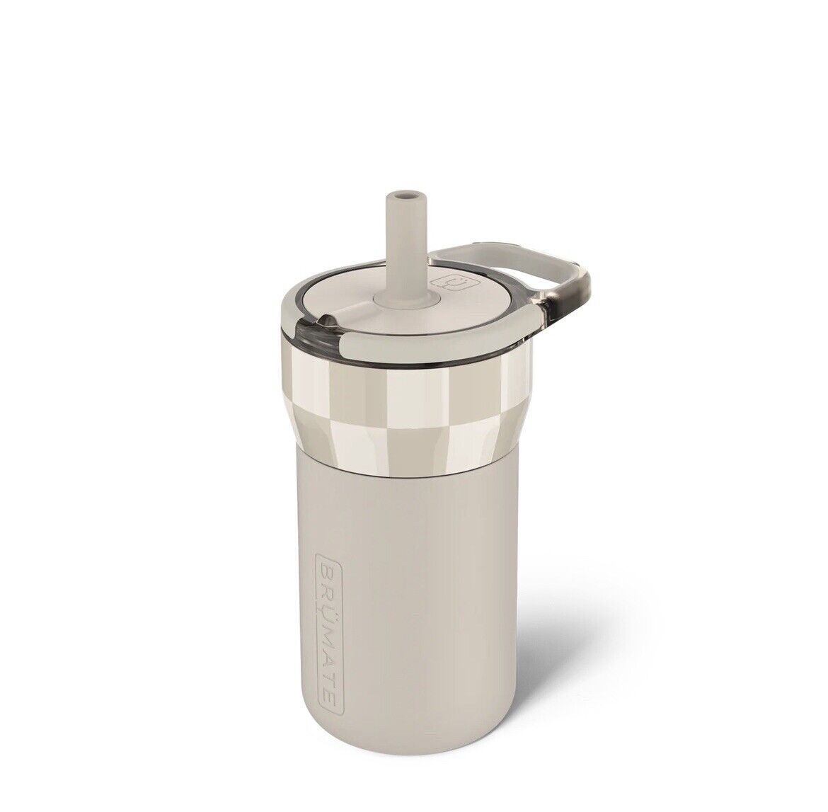 BrüMate Tan Checker Leap 12 oz. Tumbler Cup BruMate NEW