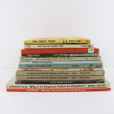 Lot of 13 1960's & 1970's Vintage Assorted School Library Children Kids Books