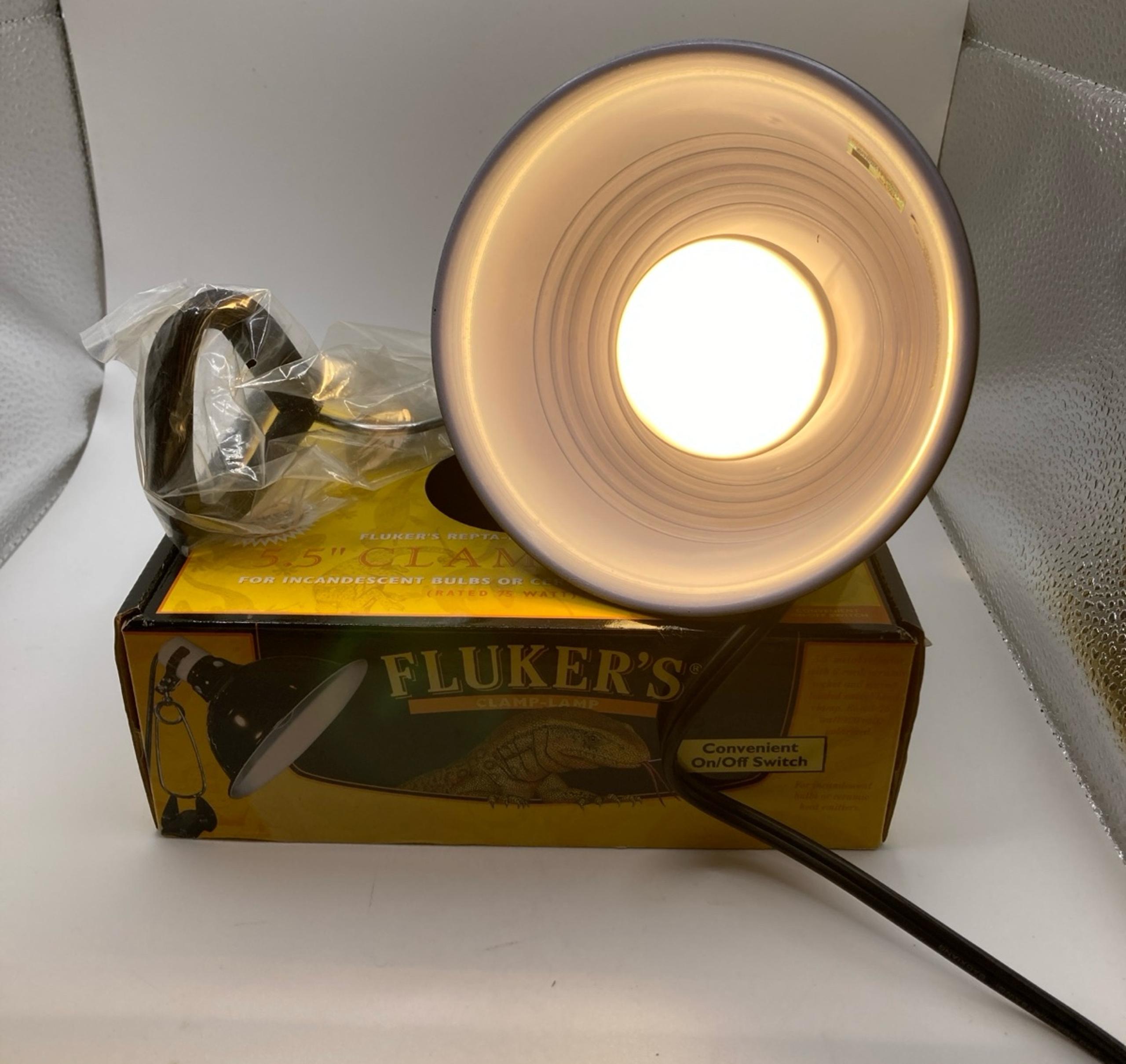 Fluker’s clamp-lamp/Reptile Heat Lamp Terrarium Dome