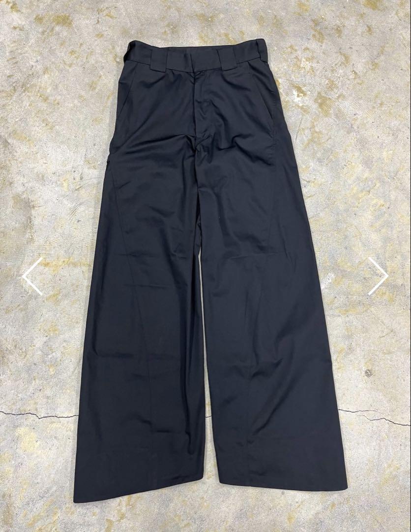 【美品】即完売 YUKI HASHIMOTO work pants black YUKI HASHIMOTO(ユウキハシモト)のTWISTED WORK PANTS BLACKの