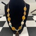 Navajo Artist Charlene Little Sterling Silver Gemstone Necklace Native