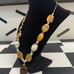 Navajo Artist Charlene Little Sterling Silver Gemstone Necklace Native