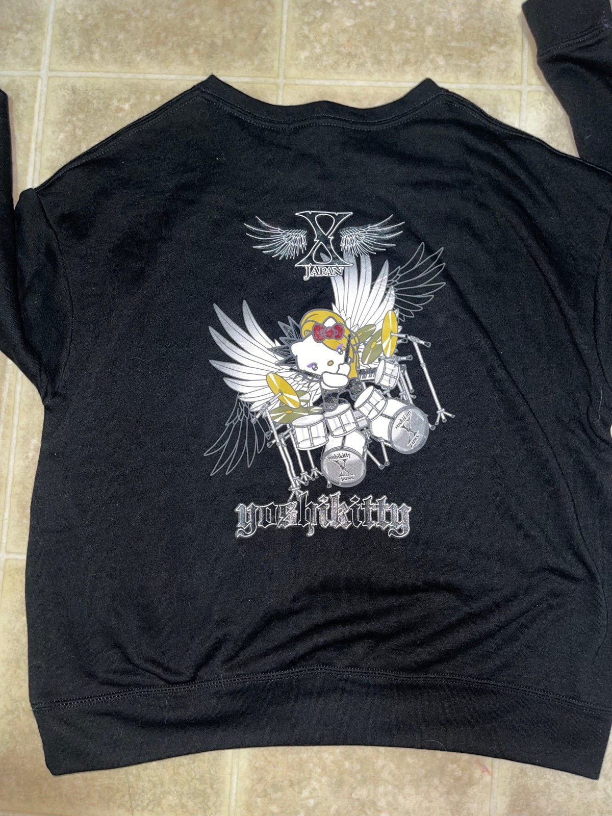YOSHIKITTY HELLO KITTY SWEATSHIRT
