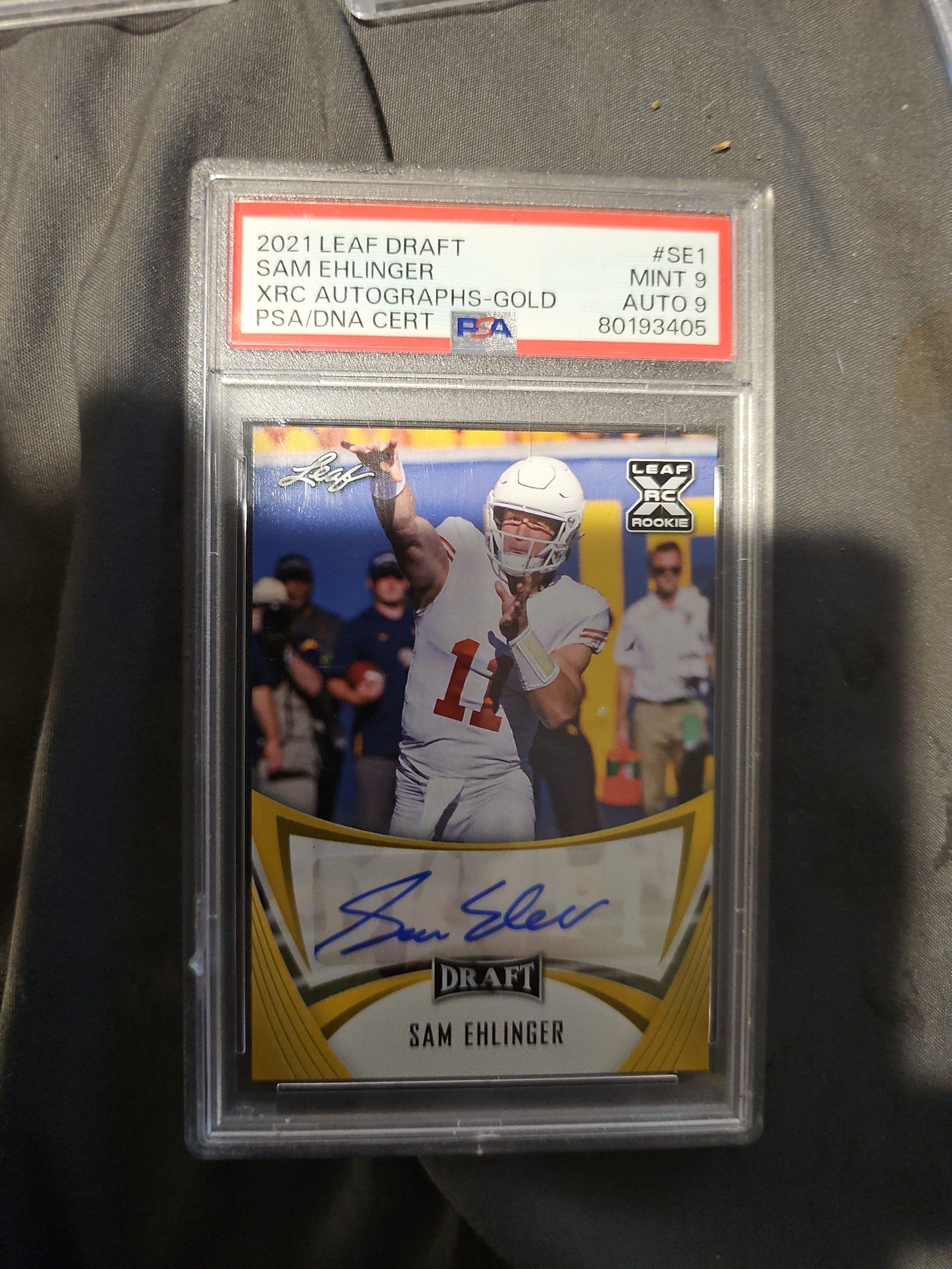 Sam ehlinger auto rookie