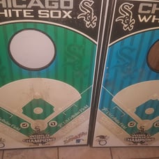 Chicago White Sox cornhole board set