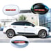 BRAND NEW 8PCS MUGEN Real Carbon Fiber Red Car Trunk Fenders Door Badge Sticker