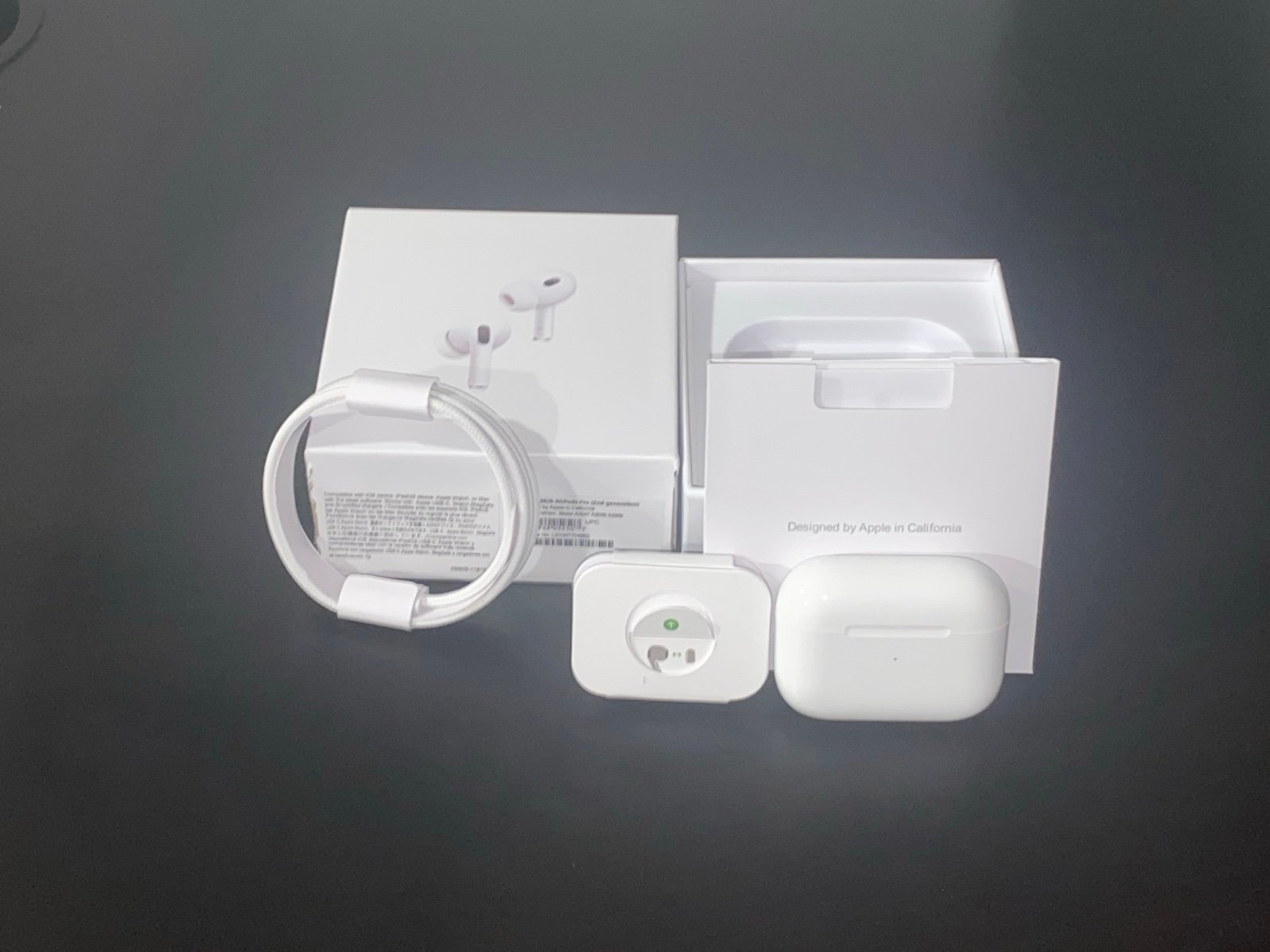 Apple AirPods Pro 2nd Generation with Charging Case in White