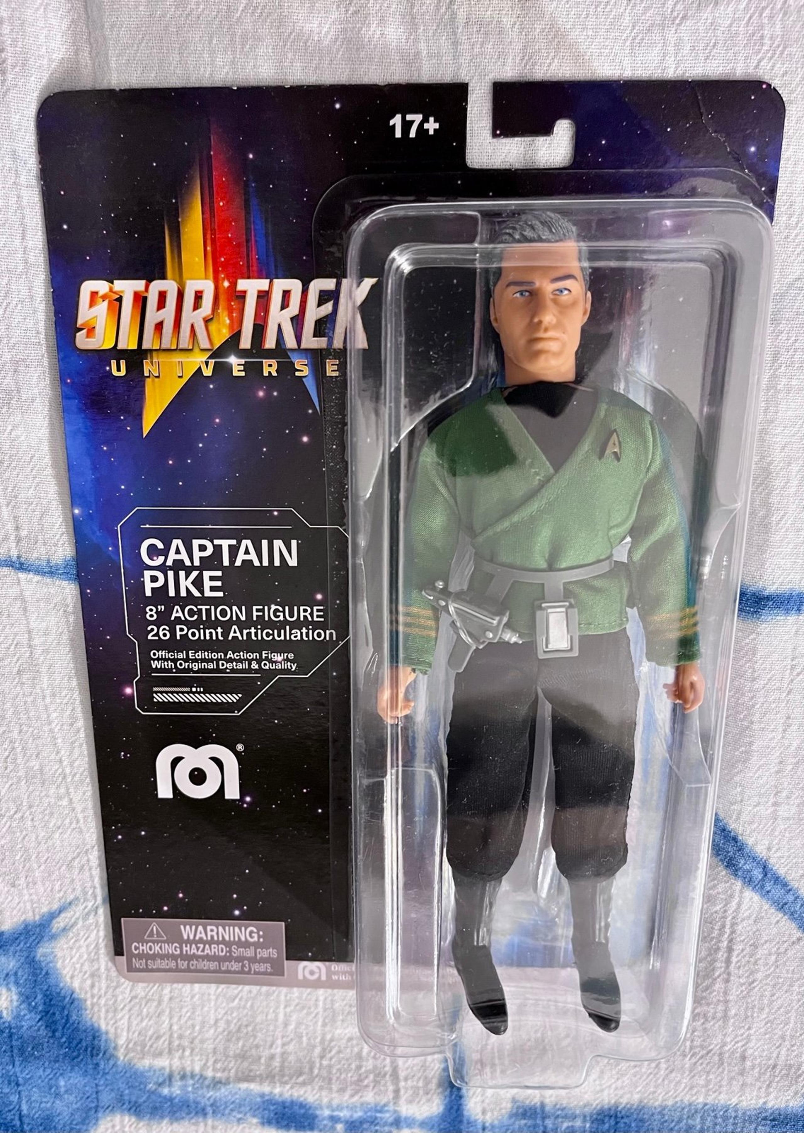 MEGO Star Trek Captain Pike Strange New Worlds 8” Action Figure