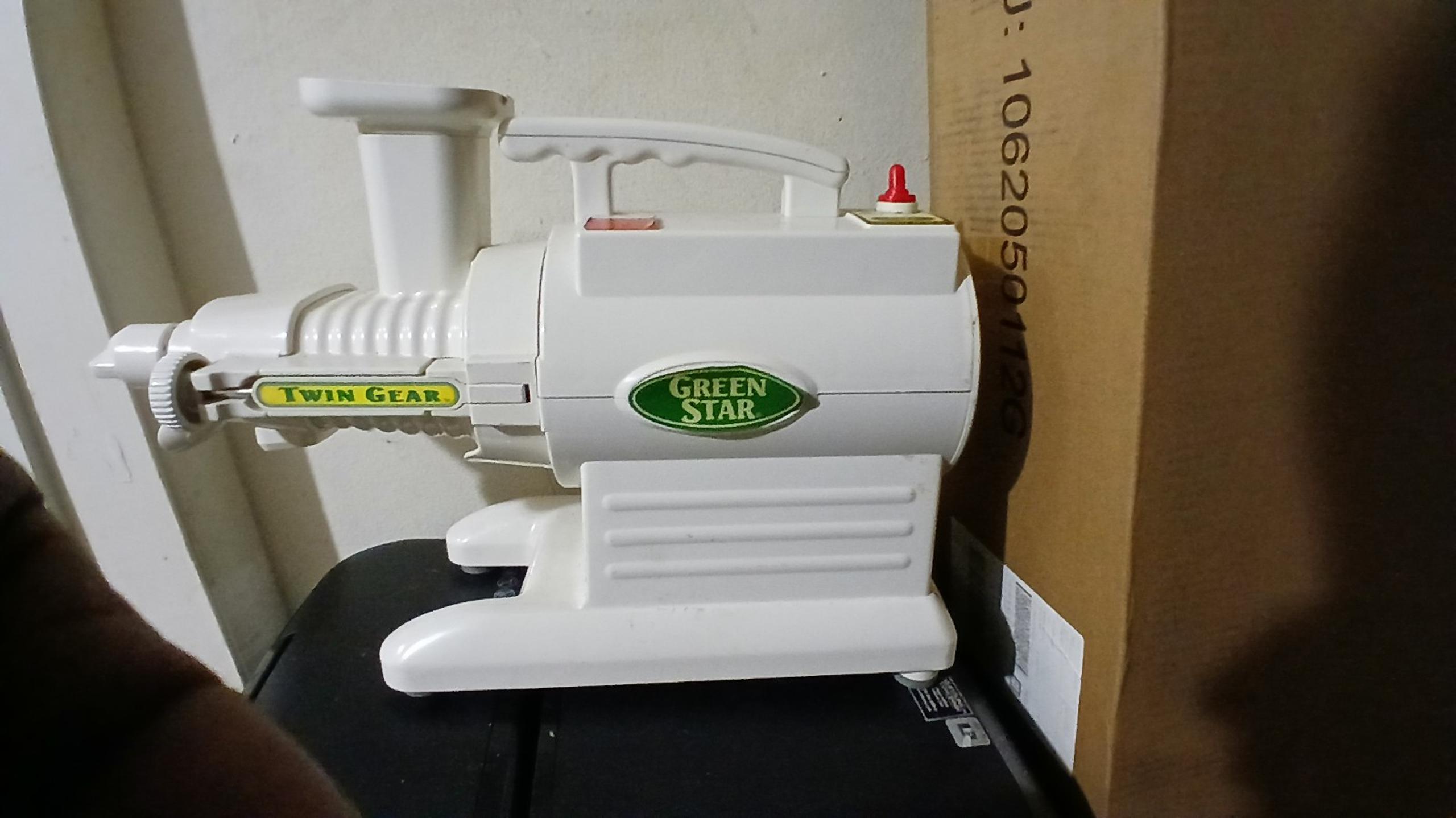 Green Star Twin Gear Juicer – Heavy Duty Cold Press (Works Great!)