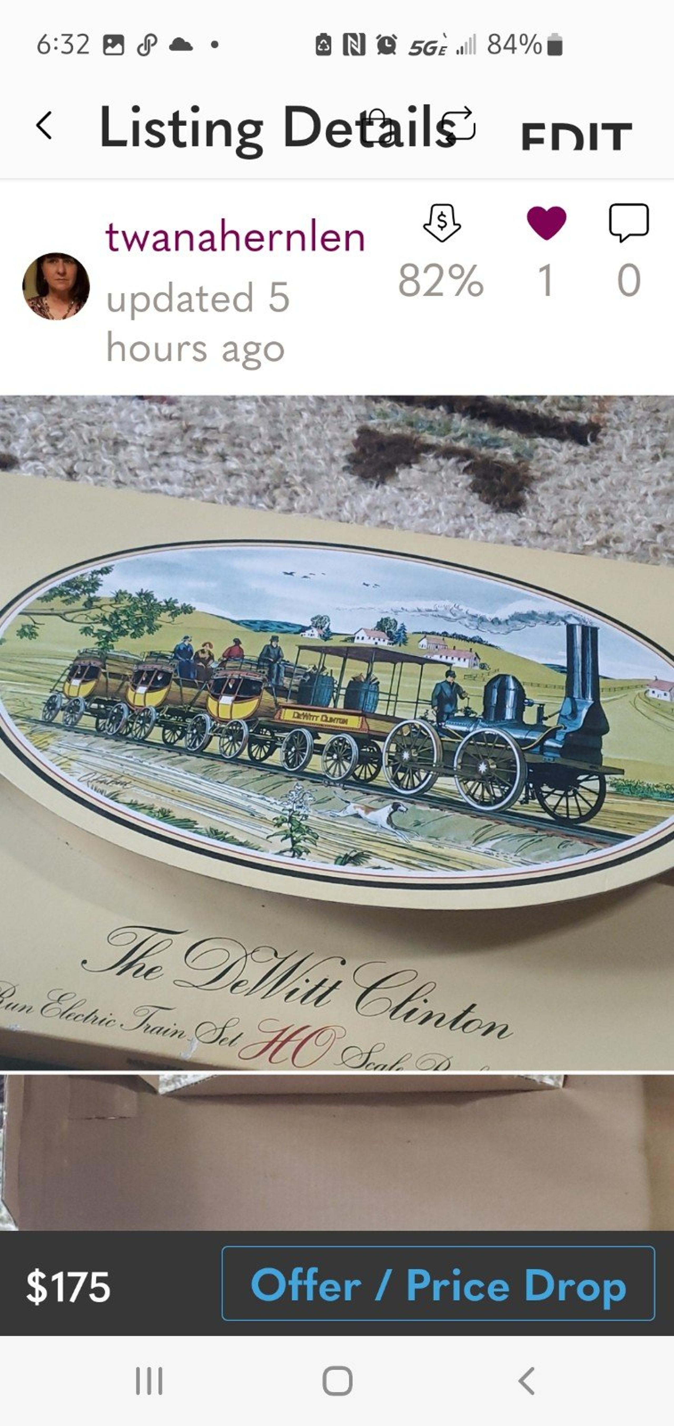 Bachmann Train Set The DeWitt Clinton